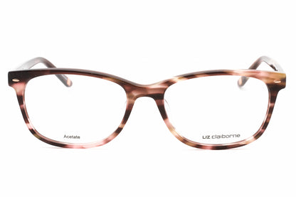 Liz Claiborne L 607/n Ht8 Eyeglasses Pink Havana Size : 53
