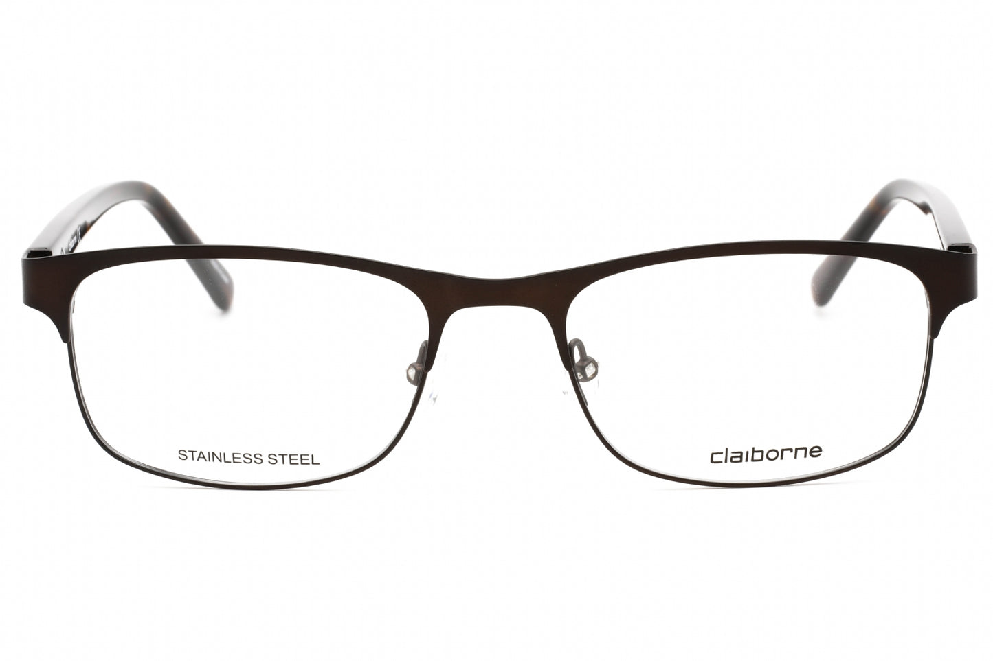 Liz Claiborne 256 R0z00 Eyeglasses Dark Brown Size : 55