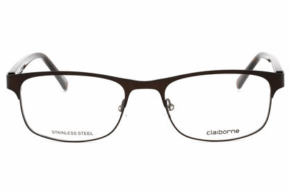 Liz Claiborne 256 R0z00 Eyeglasses Dark Brown Size : 55