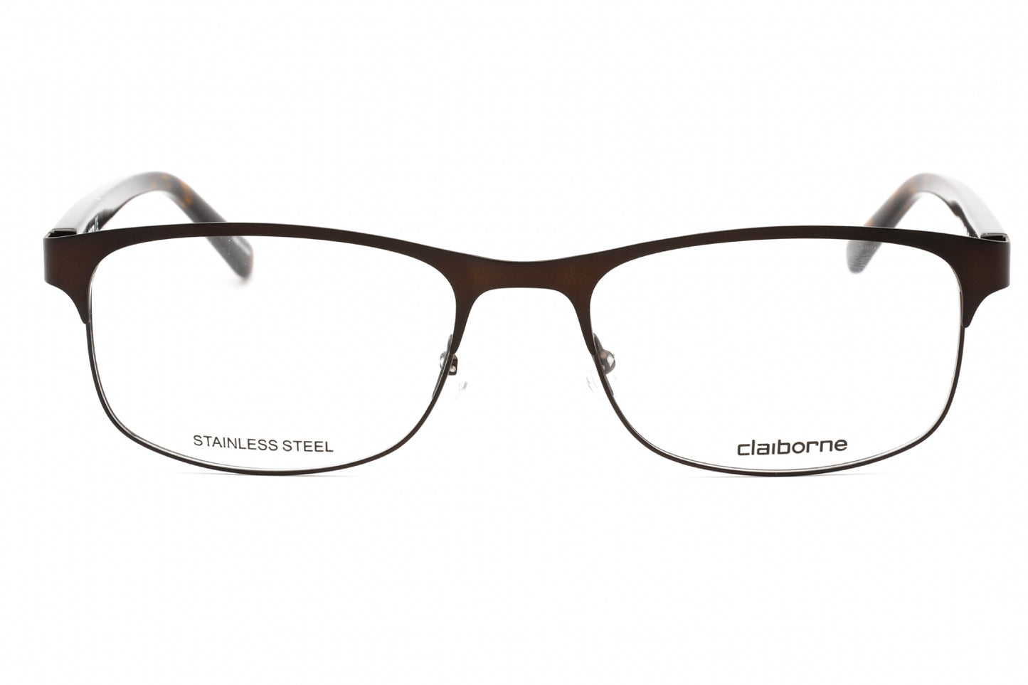Liz Claiborne 256 R0z00 Eyeglasses Dark Brown Size : 57