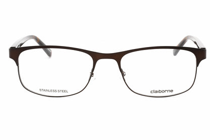 Liz Claiborne 256 R0z00 Eyeglasses Dark Brown Size : 57