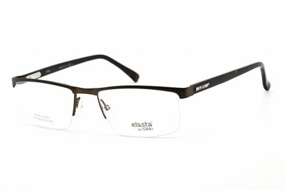 Elasta 7243 4in00 Eyeglasses Matte Brown Size : 55