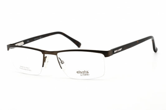 Elasta 7243 4in00 Eyeglasses Matte Brown Size : 55