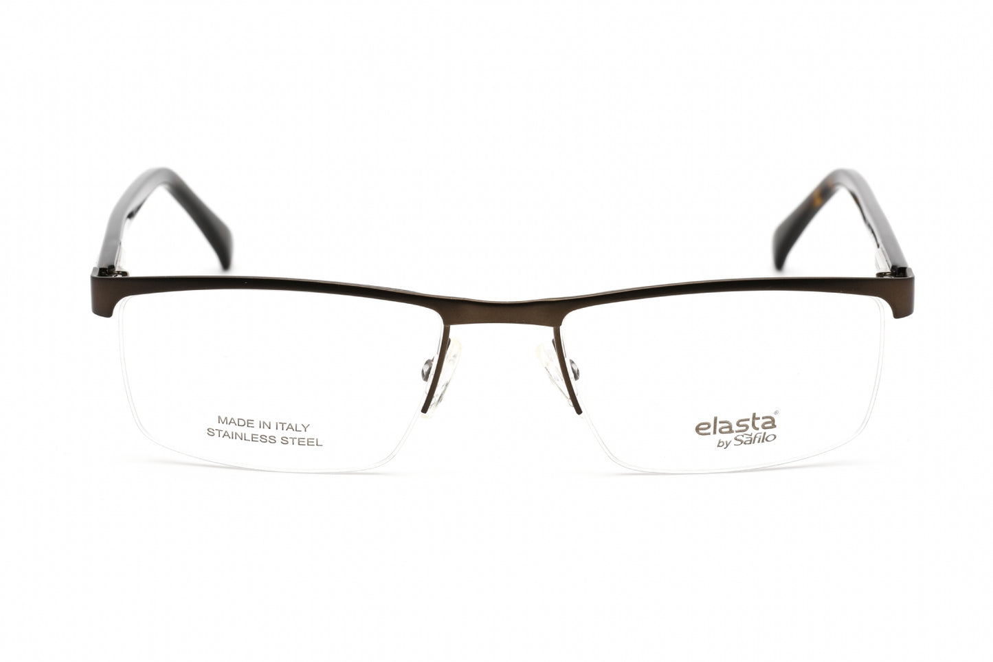 Elasta 7243 4in00 Eyeglasses Matte Brown Size : 55