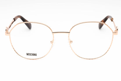 Moschino 586 Ddb00 Eyeglasses Gold Copper Size : 52