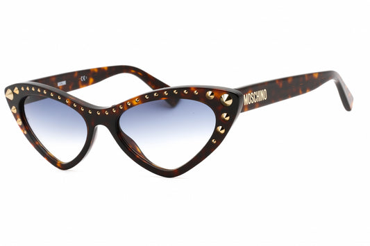 Moschino 093/s 08608 Sunglasses Havana Size : 53