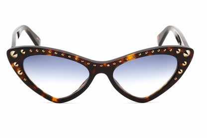Moschino 093/s 08608 Sunglasses Havana Size : 53