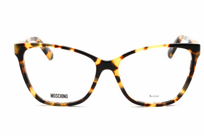 Moschino 588 Epz00 Eyeglasses Yellow Havana Size : 53