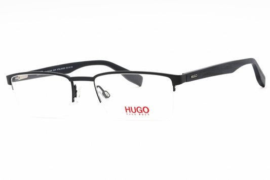 Hugo 0324 Sam 2wf00 Eyeglasses Mt Blue Wood Size : 55