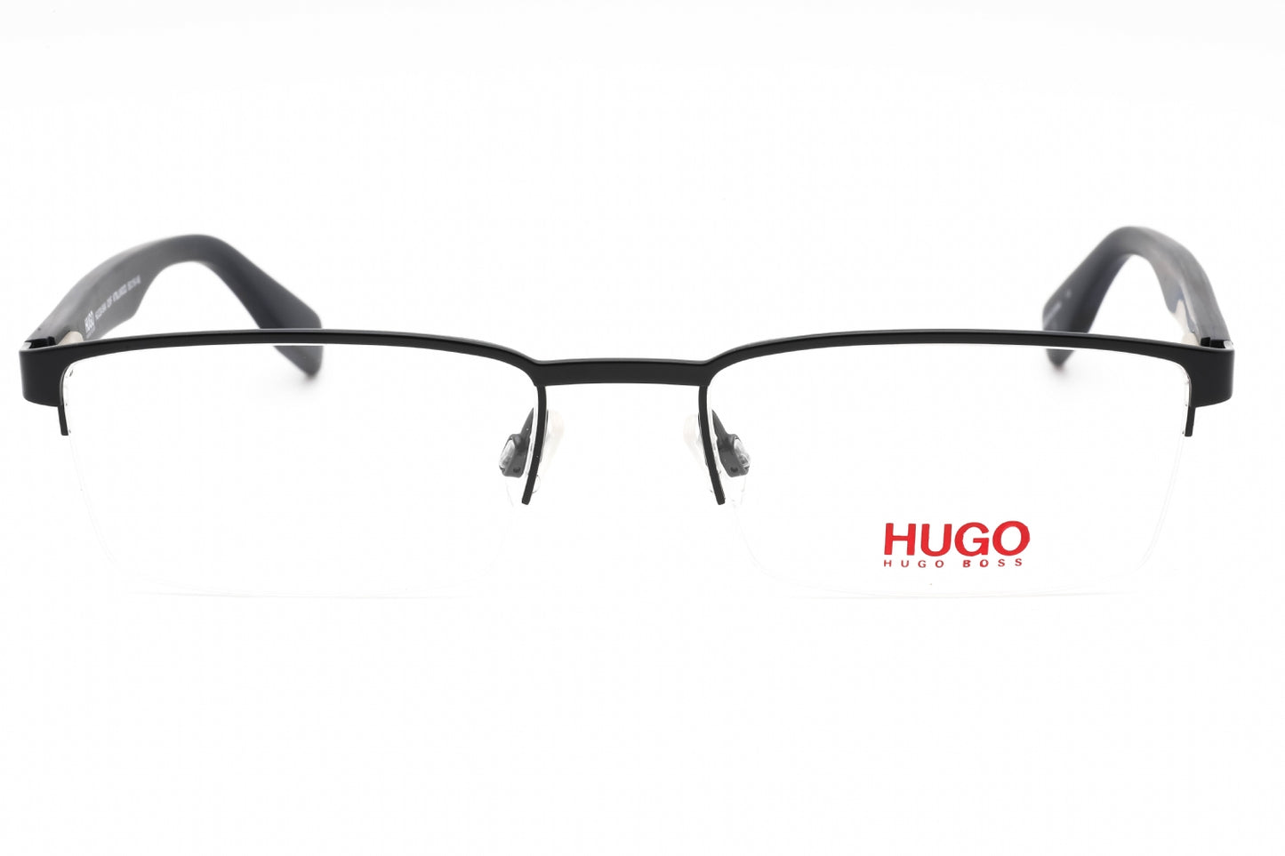 Hugo 0324 Sam 2wf00 Eyeglasses Mt Blue Wood Size : 55