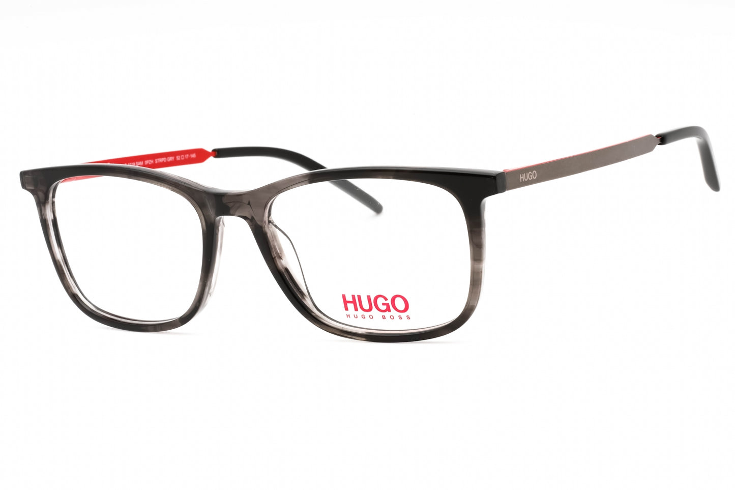 Hugo 1018 Sam Pzh00 Eyeglasses Striped Grey Size : 52