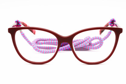 M Missoni 0067 Lhf00 Eyeglasses Burgundy Size : 54