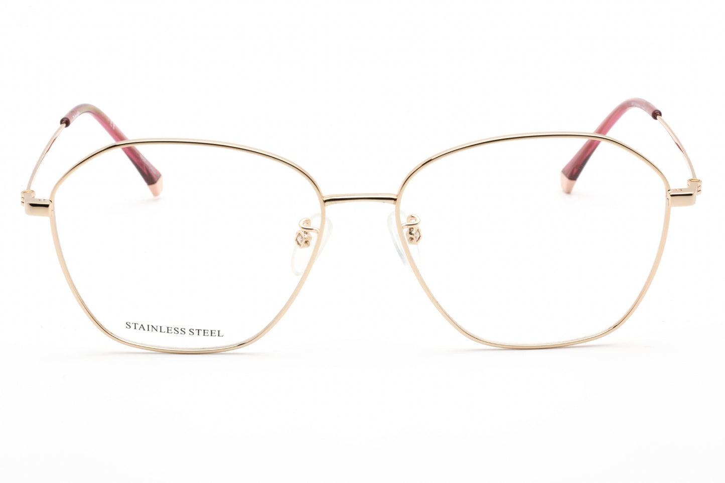 Polaroid Core D425/g Eyr00 Eyeglasses Gold Pink Size : 56