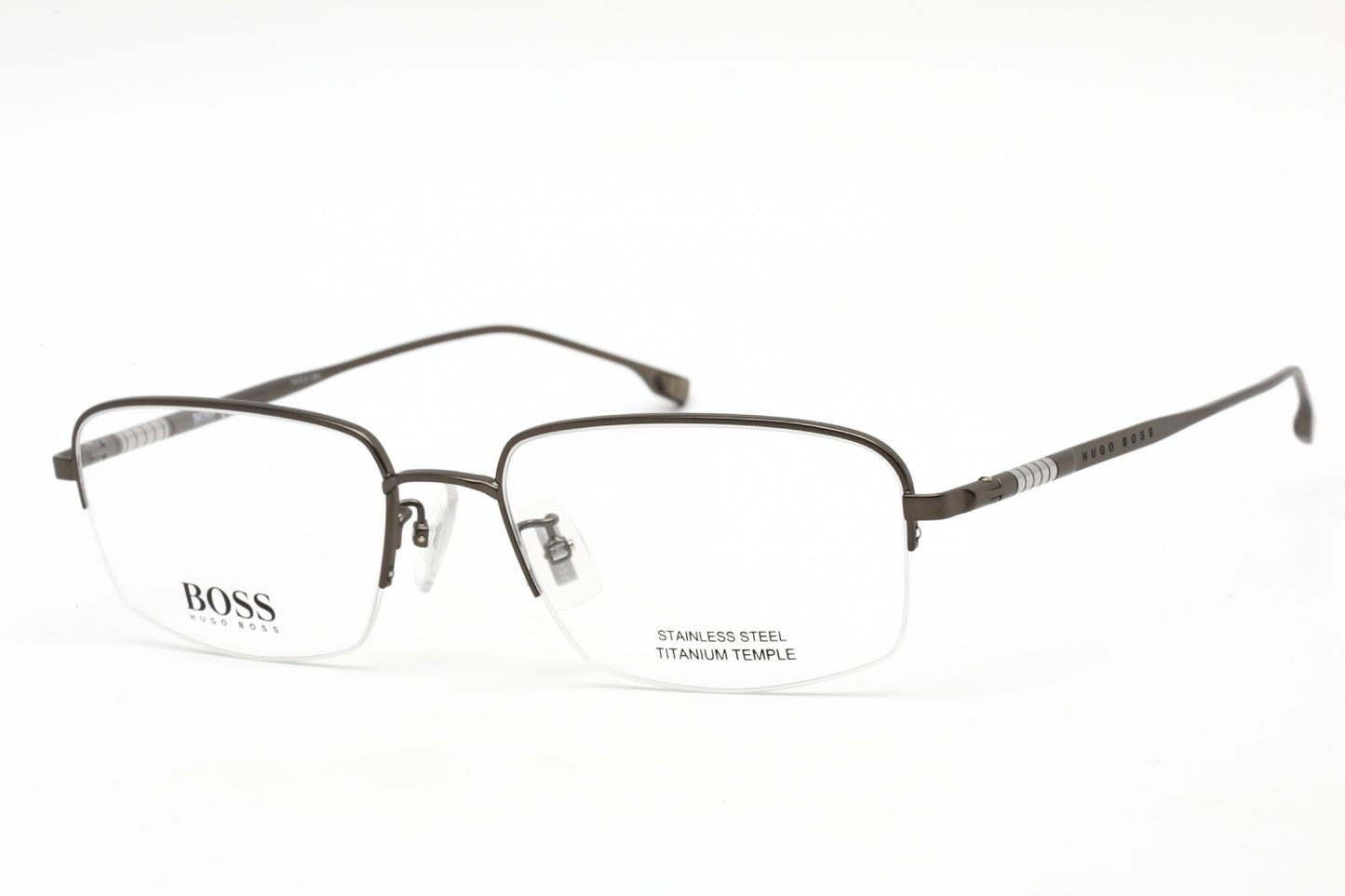 Hugo Boss Boss 1298/f R8000 Eyeglasses Matte Ruthenium Size : 56