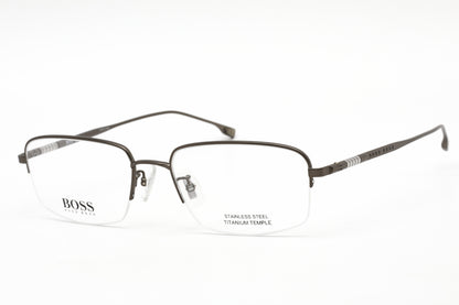 Hugo Boss Boss 1298/f R8000 Eyeglasses Matte Ruthenium Size : 56
