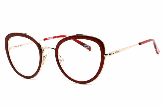 Missoni 0043 Lhf00 Eyeglasses Burgundy Size : 50