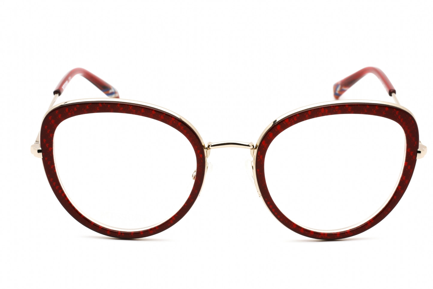 Missoni 0043 Lhf00 Eyeglasses Burgundy Size : 50