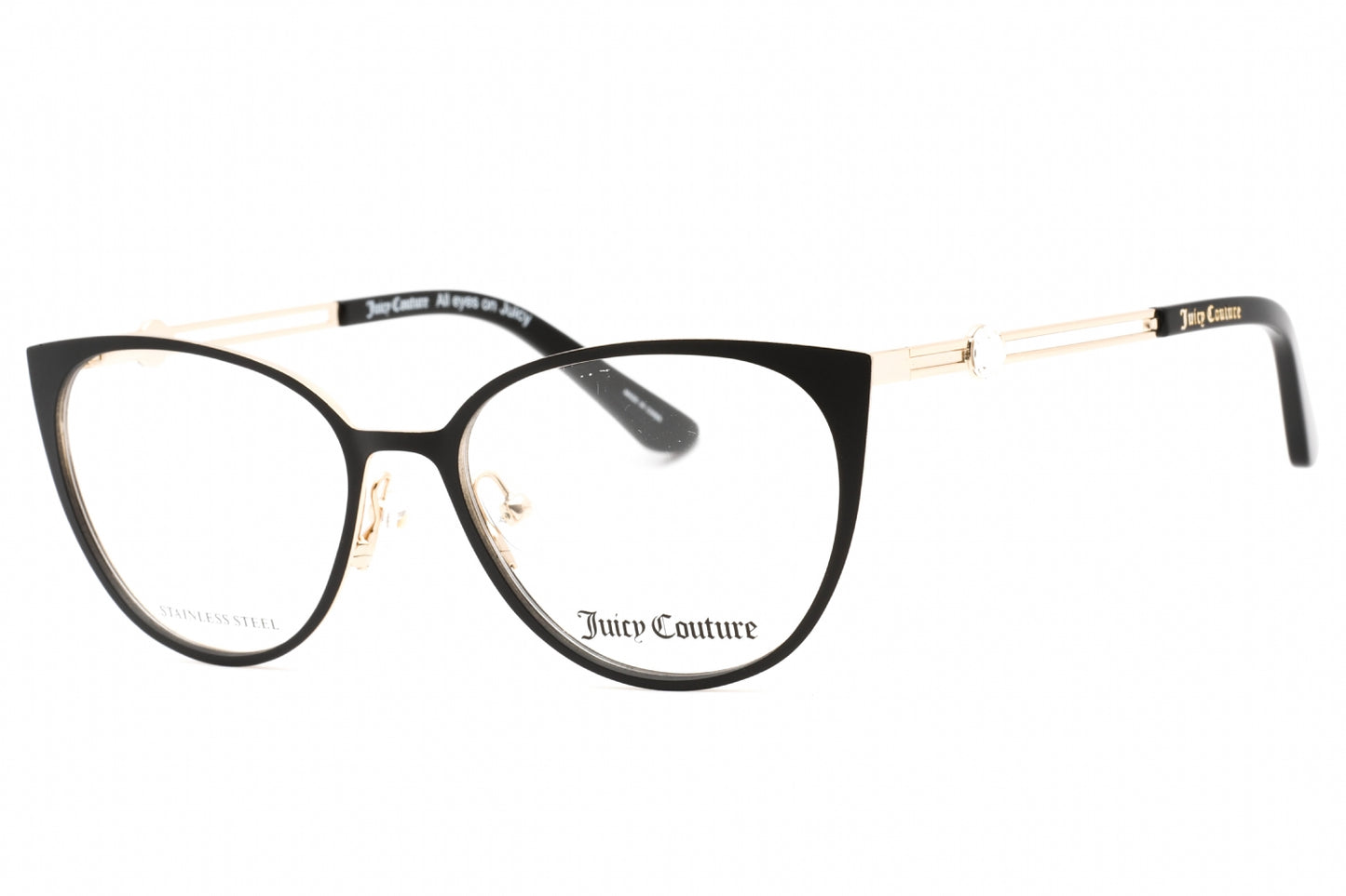 Juicy Couture 221 00300 Eyeglasses Matte Black Size : 51