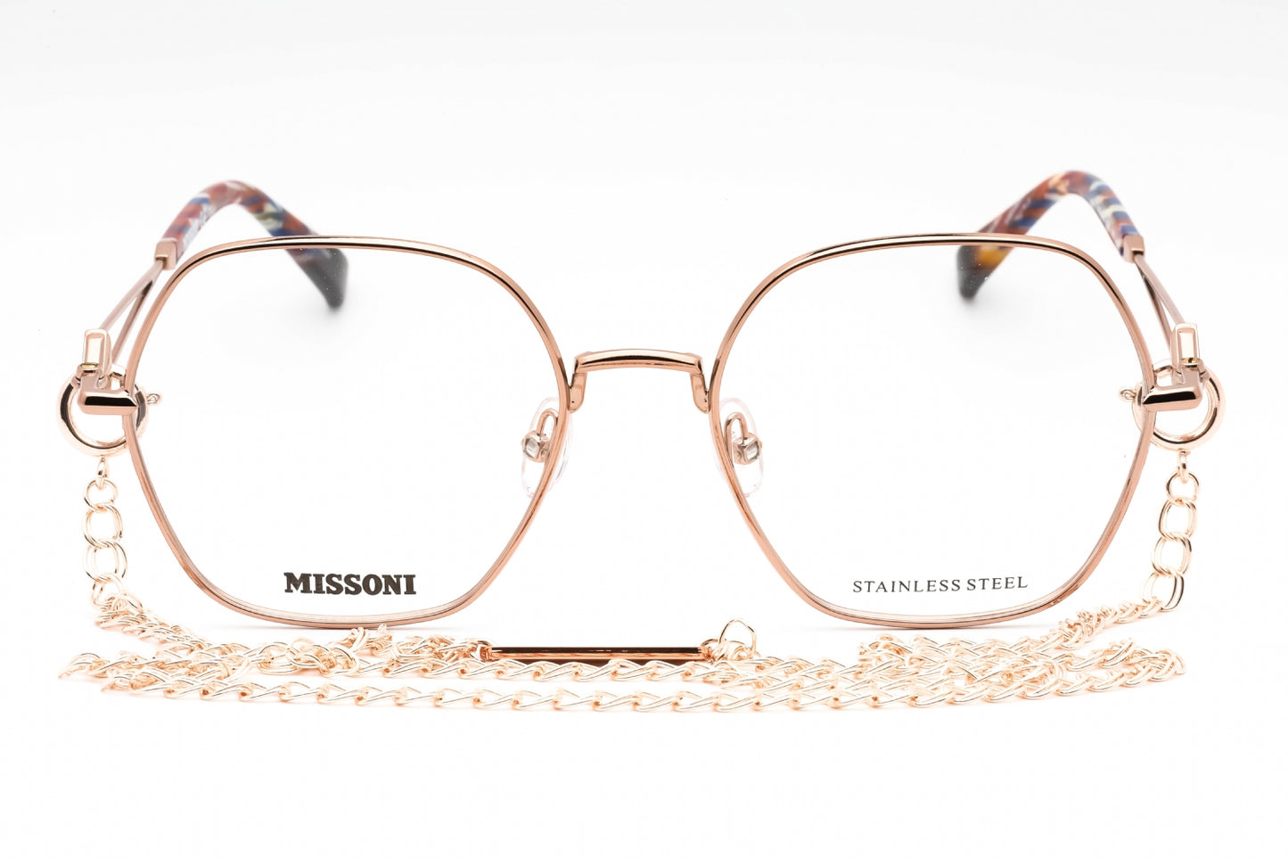 Missoni 0055 Ddb Eyeglasses Gold Copper Size : 52