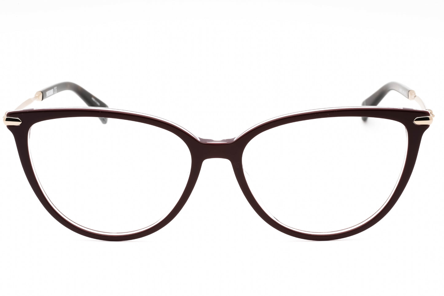 Missoni 0057 Lhf00 Eyeglasses Burgundy Size : 55