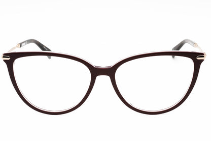 Missoni 0057 Lhf00 Eyeglasses Burgundy Size : 55
