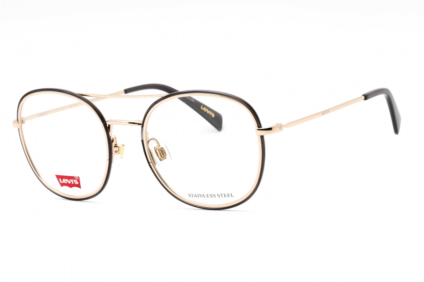 Levis 1025 2f700 Eyeglasses Gold Grey Size : 52