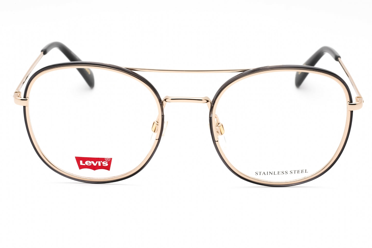 Levis 1025 2f700 Eyeglasses Gold Grey Size : 52