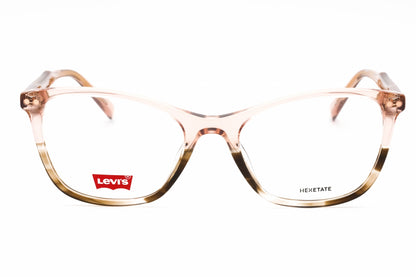 Levis 5017 1zx00 Eyeglasses Pink Horn Size : 53