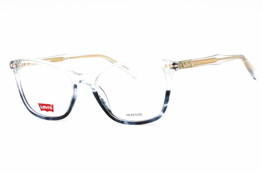 Levis 5017 38i00 Eyeglasses Blue Horn Size : 53