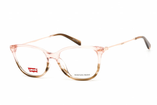 Levis 5021 1zx00 Eyeglasses Pink Horn Size : 51