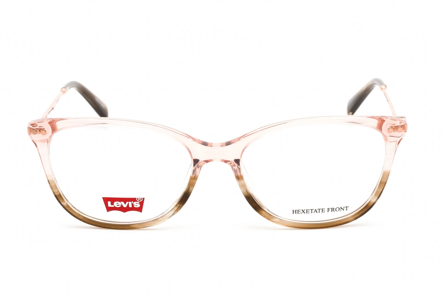 Levis 5021 1zx00 Eyeglasses Pink Horn Size : 51