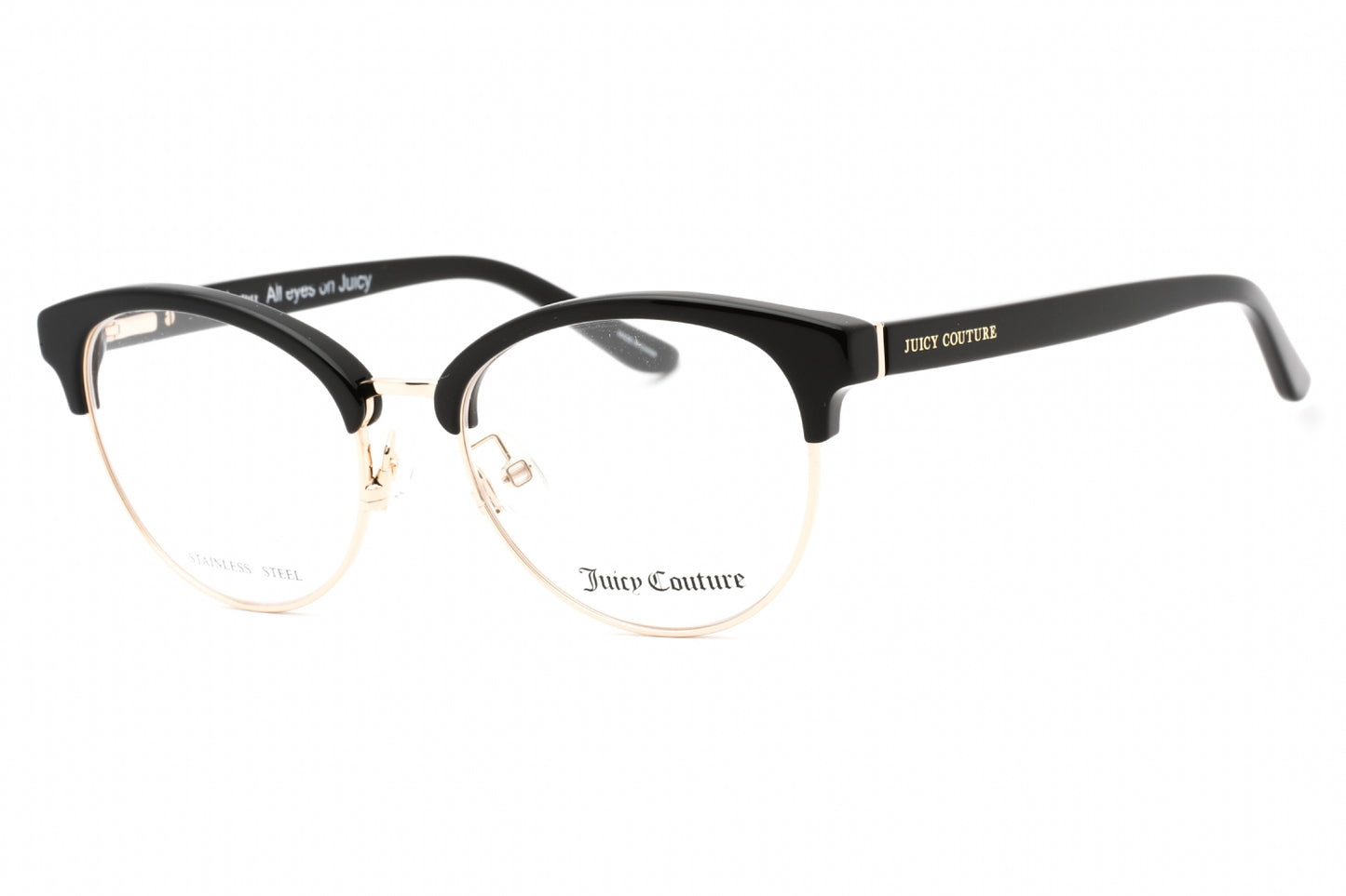 Juicy Couture 224 80700 Eyeglasses Black Size : 50
