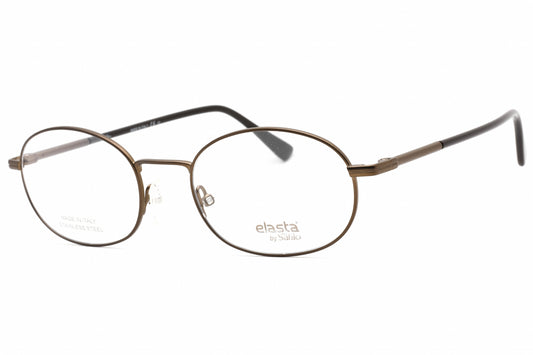 Elasta 7247 4in00 Eyeglasses Matte Brown Size : 53