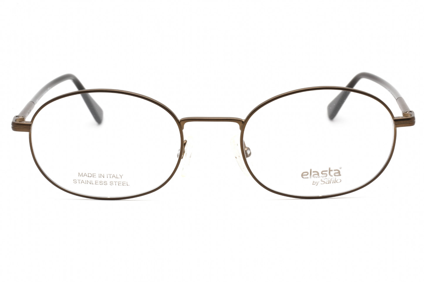 Elasta 7247 4in00 Eyeglasses Matte Brown Size : 53