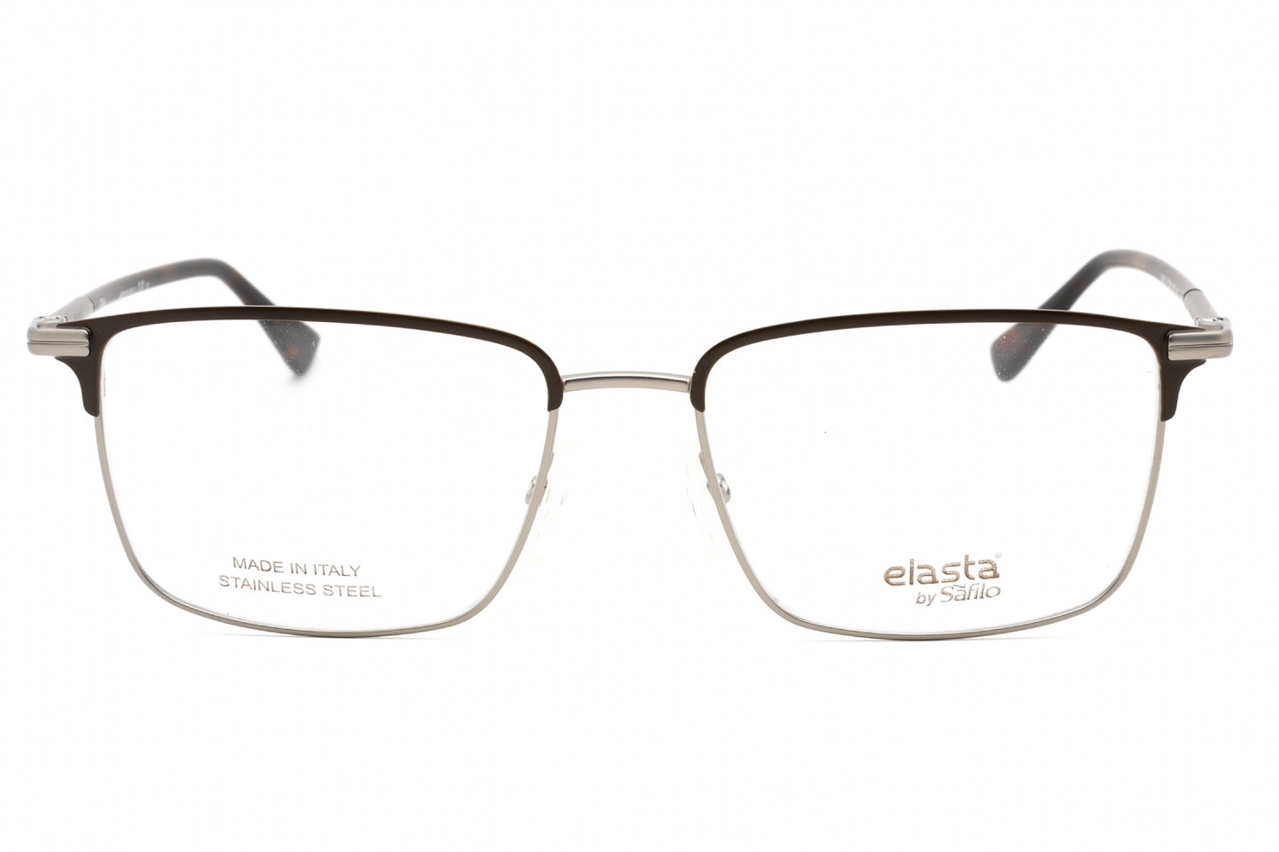 Elasta 7248 R0z00 Eyeglasses Dark Brown Size : 55
