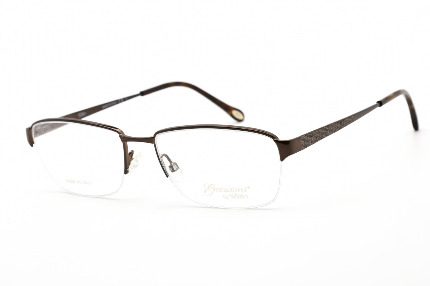 Emozioni 4405 R0z00 Eyeglasses Dark Brown Size : 53