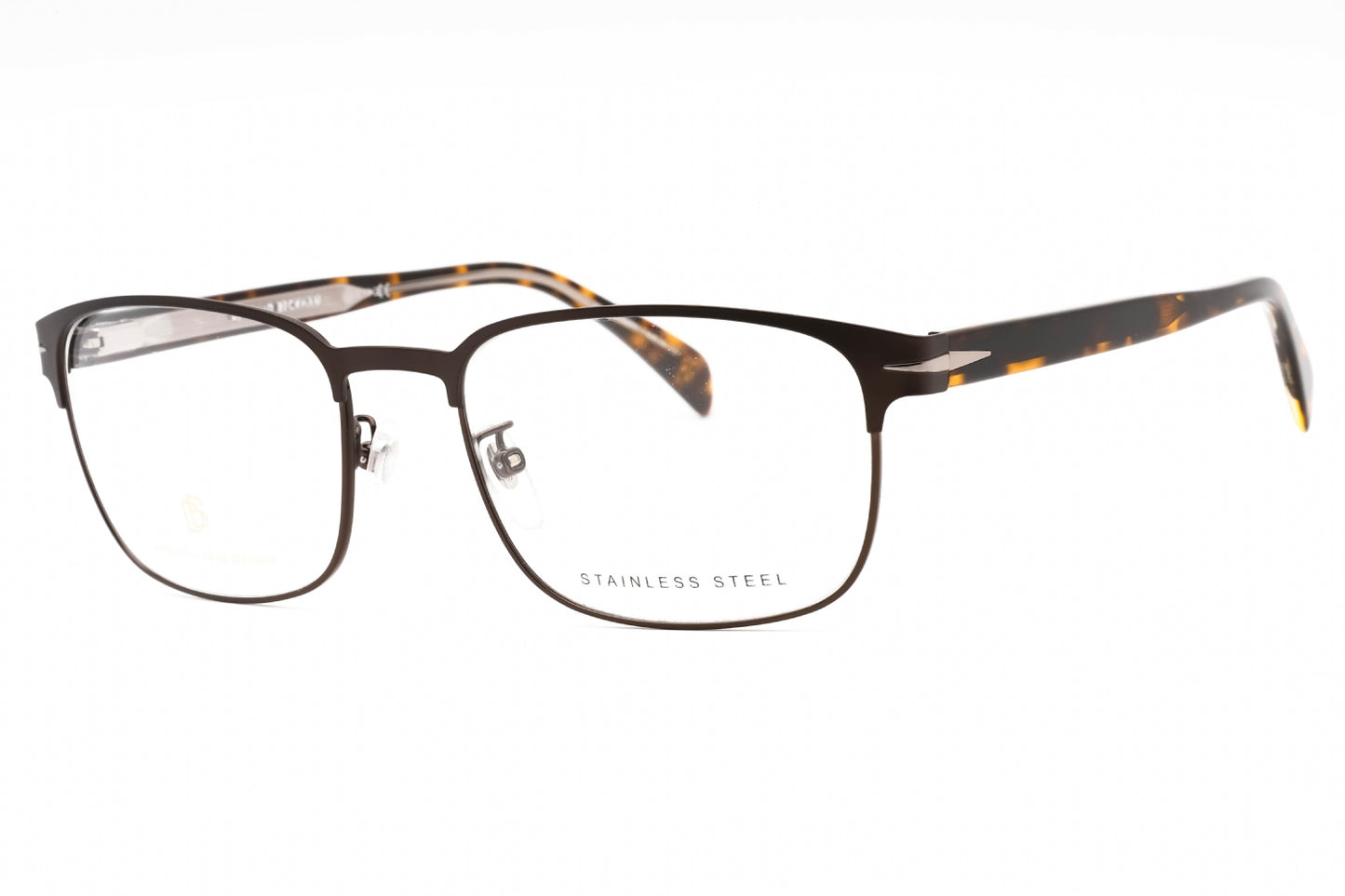 David Beckham 1066 05n00 Eyeglasses Brown Mt Ruthenium Size : 56