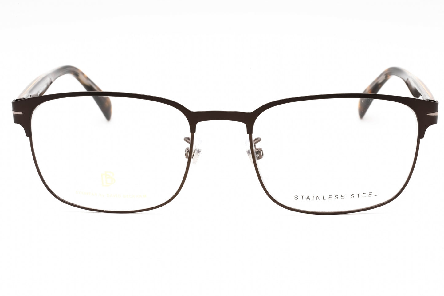 David Beckham 1066 05n00 Eyeglasses Brown Mt Ruthenium Size : 56