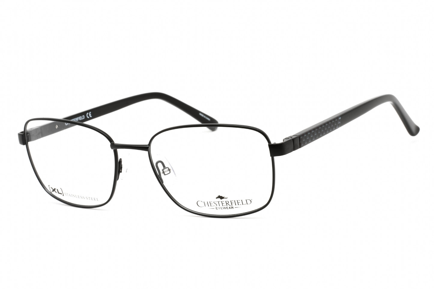 Chesterfield 91xl 00300 Eyeglasses Matte Black Size : 57