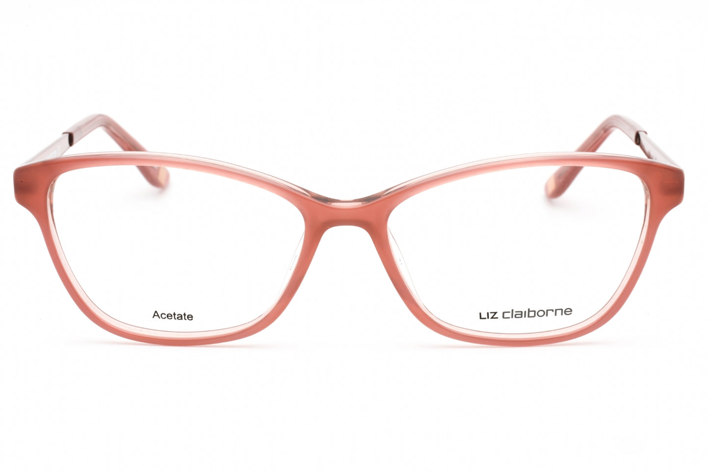 Liz Claiborne L 664 5kc00 Eyeglasses Pear Pink Size : 53