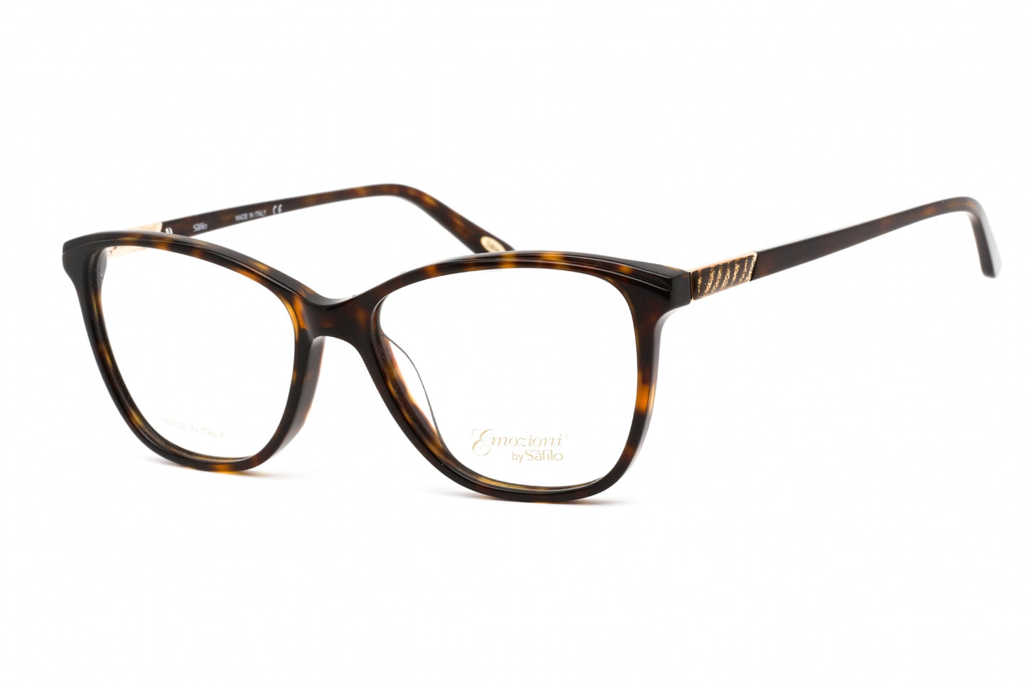 Emozioni 4057 08600 Eyeglasses Havana Size : 53