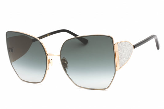 Jimmy Choo River/s 2m29o Sunglasses Black Gold Size : 61
