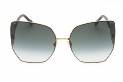 Jimmy Choo River/s 2m29o Sunglasses Black Gold Size : 61