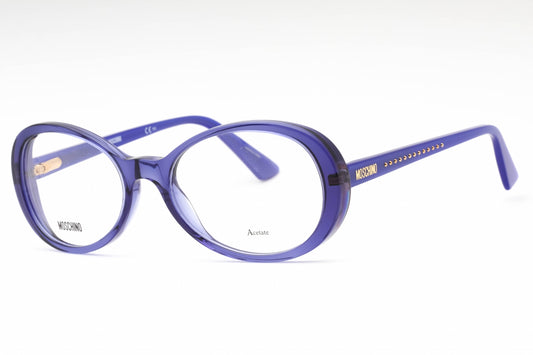 Moschino 594 Pjp Eyeglasses Blue Size : 54