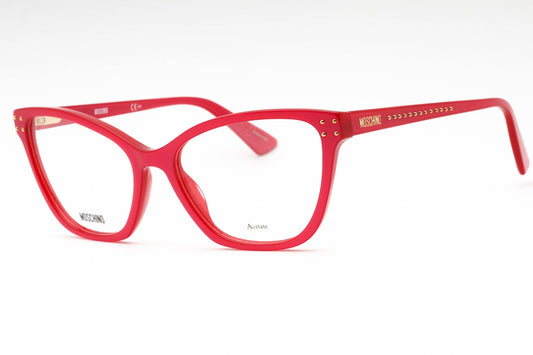 Moschino 595 Mu1 Eyeglasses Fuchsia Size : 54