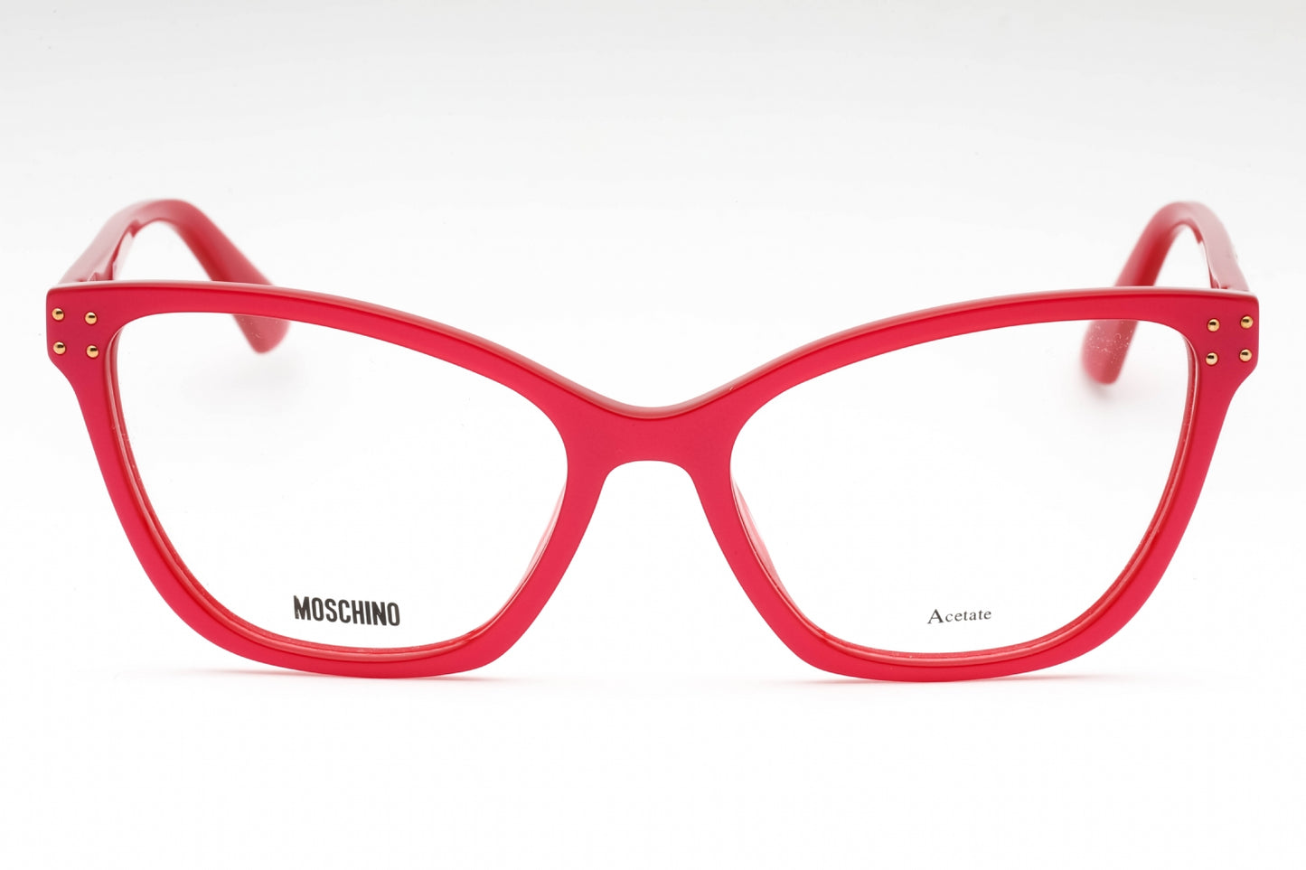 Moschino 595 Mu1 Eyeglasses Fuchsia Size : 54