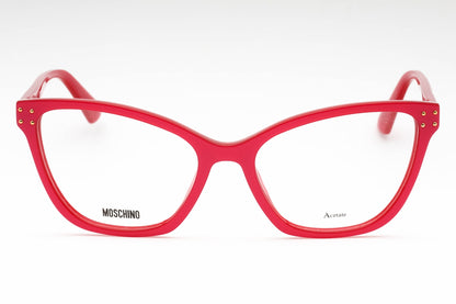 Moschino 595 Mu1 Eyeglasses Fuchsia Size : 54