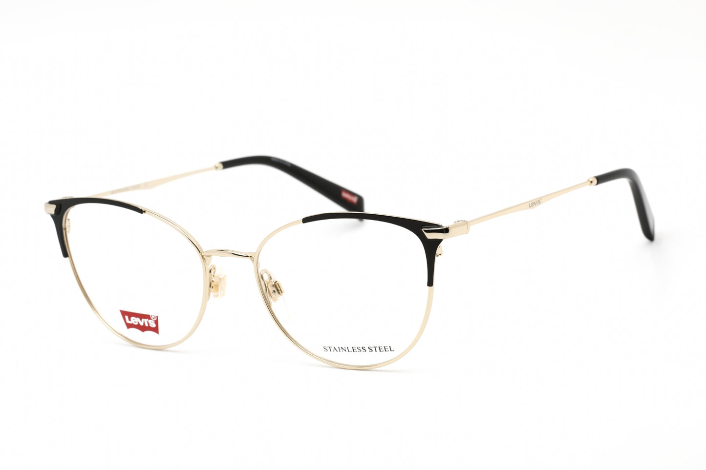 Levis 5025 Rhl00 Eyeglasses Gold Black Size : 52