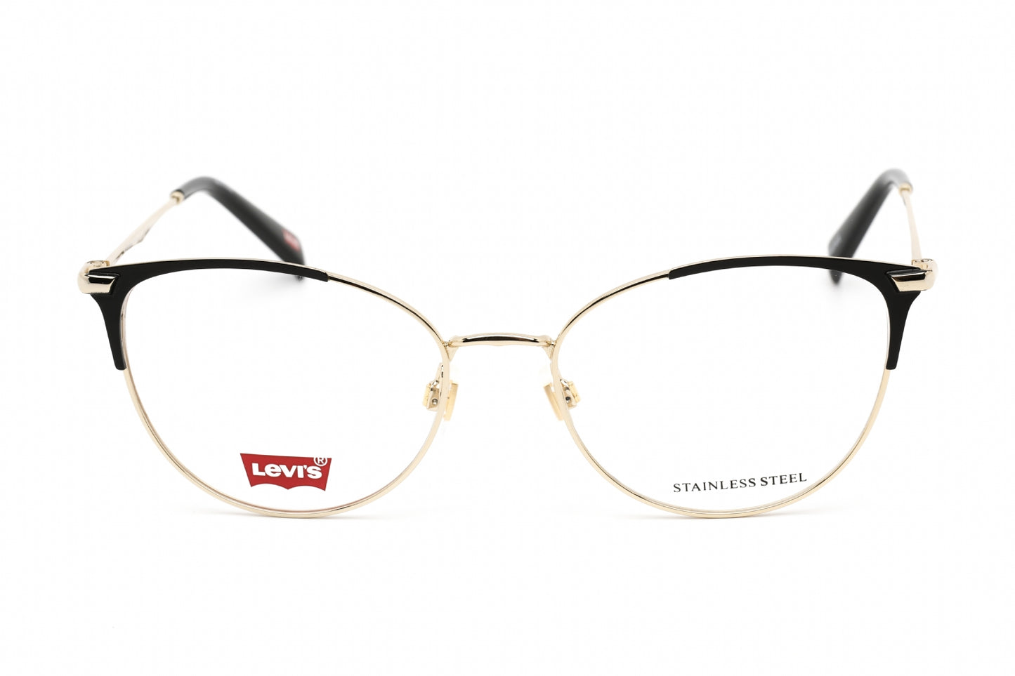 Levis 5025 Rhl00 Eyeglasses Gold Black Size : 52