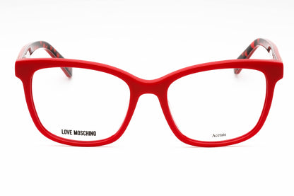 Moschino Love 585 C9a00 Eyeglasses Red Size : 52